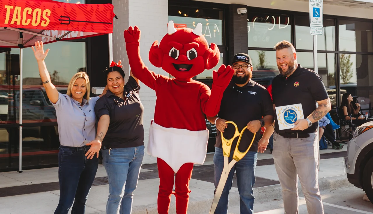 Torchy's community involvement