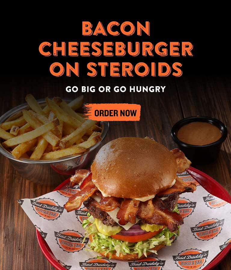 Bacon cheeseburger on steroids