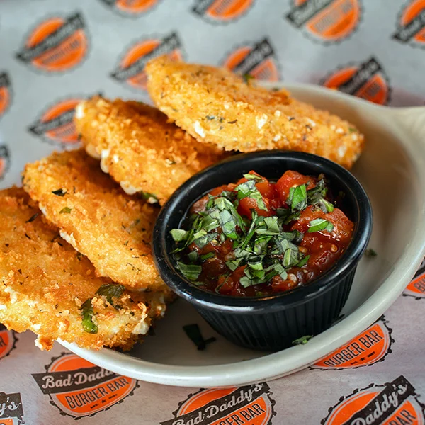 Fried Mozzarella Medallions