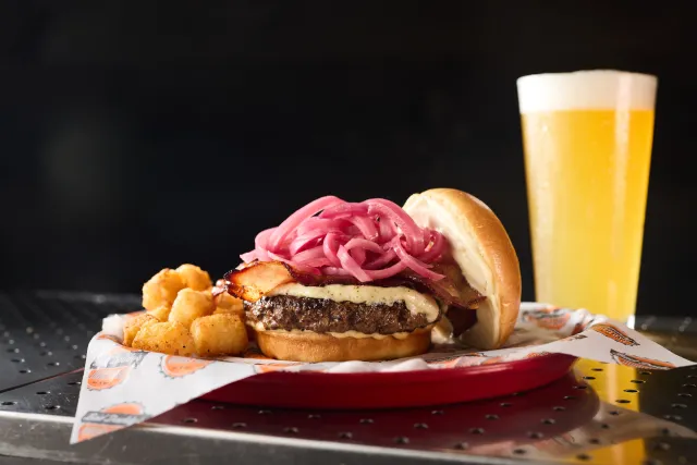 Monthly Drop #005 | red, white & bleu Burger