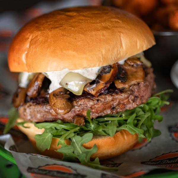 Magic Mushroom Burger*