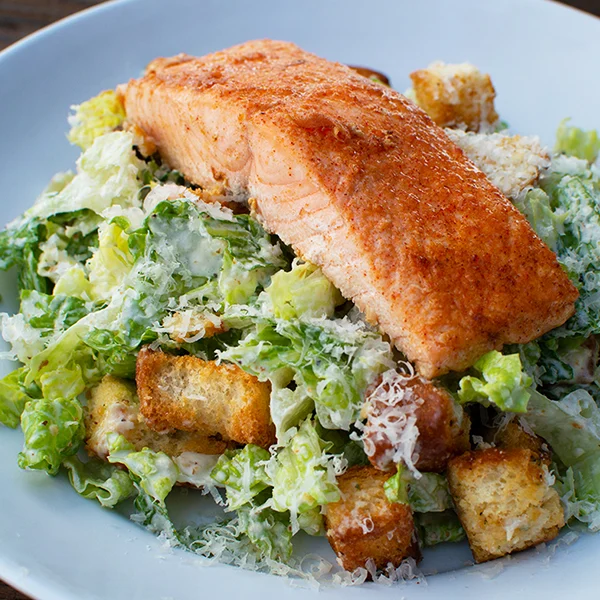 Charlotte's Salmon Caesar Salad