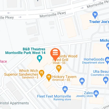 morrisville/cary map