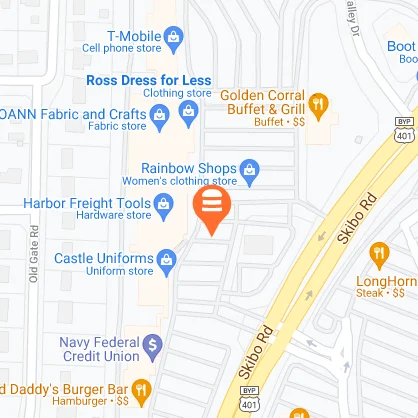 fayetteville map
