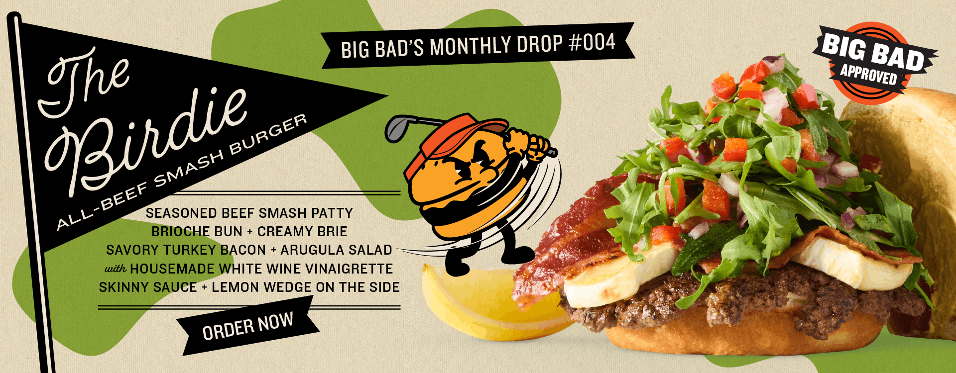 Big Bad's Monthly Drop 003 Smashadilla Burger