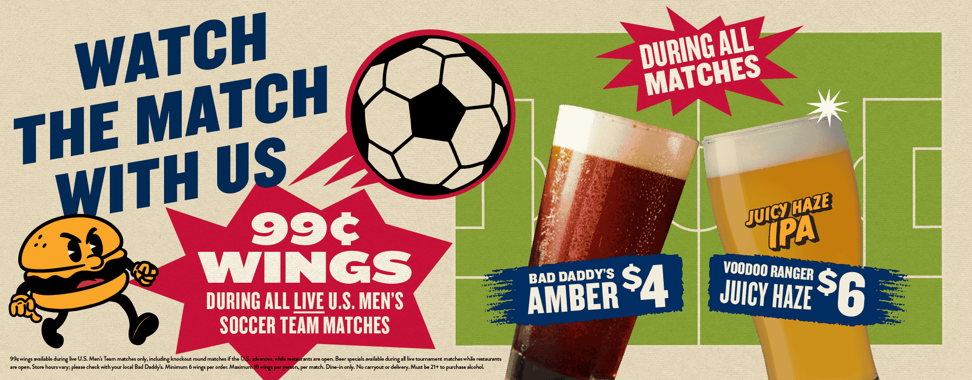 $6 Samuel Adams Summer Ale Pints All June Long