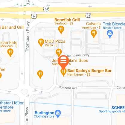 johnstown plaza map