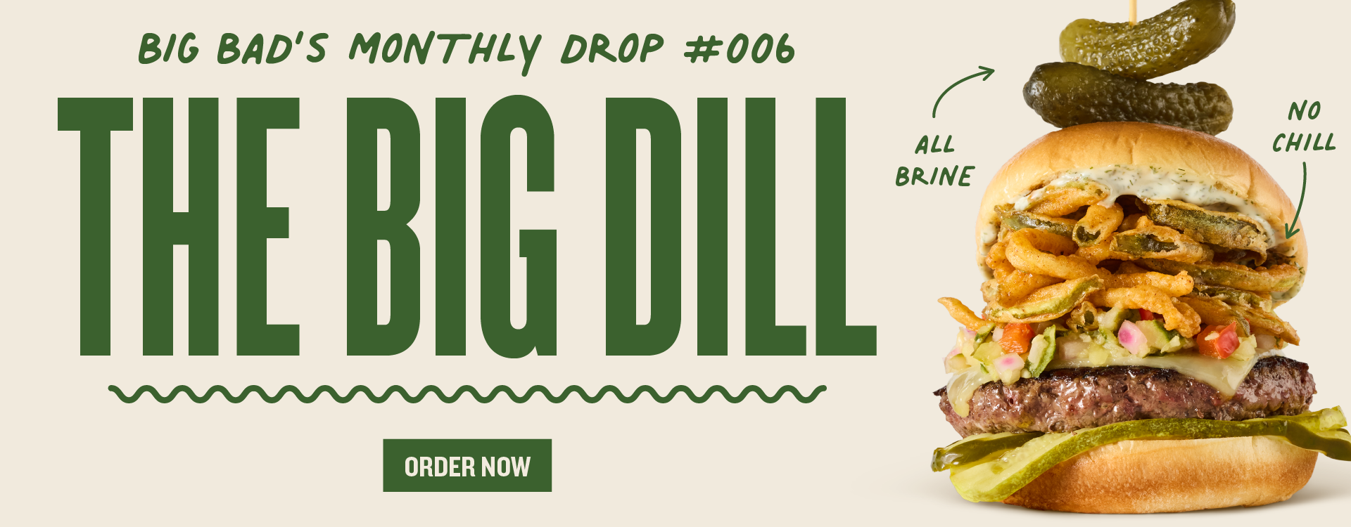 Big Bad's Monthly Drop #005 | The Red White and Bleu Burger